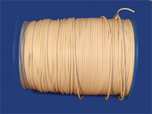 Foto Kupfer - Schaltlitze 100m  0,14mm isoliert weiss