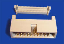 Foto Wannen-Stecker 20pol Schneidklemm